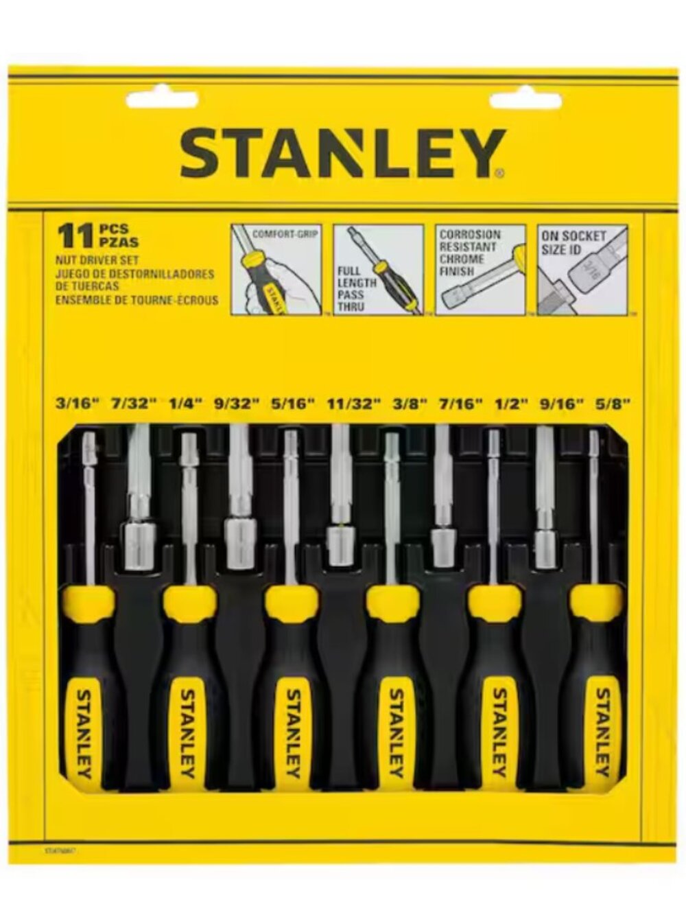 Stanley‎ 11-Piece Nut Driver Set | NWT